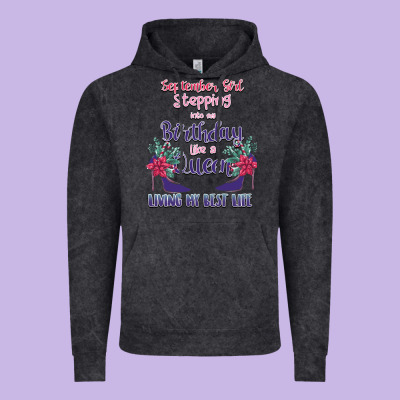 Womens September Girl Stepping Into My Birthday Vintage Hoodie Designed By Bettercallsaul