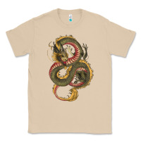 Mushroom green and yellow dragon Classic Tee - RanaPortraitStore