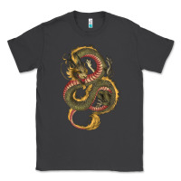 Smoke green and yellow dragon Classic Tee - RanaPortraitStore