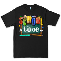 Black school time Premium Tee - NancyCooperArtShop