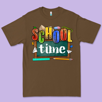 School Time Premium Tee Designed By Nancycooperartshop