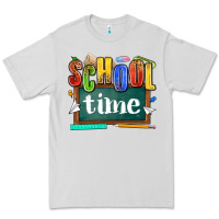 Dove Grey school time Premium Tee - NancyCooperArtShop