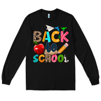 Black back to school Long Sleeve Tee - texasbilliewilder
