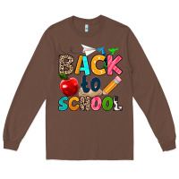 Chestnut back to school Long Sleeve Tee - texasbilliewilder