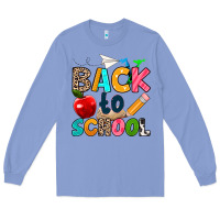 Colony Blue back to school Long Sleeve Tee - texasbilliewilder