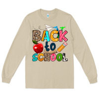 Mushroom back to school Long Sleeve Tee - texasbilliewilder
