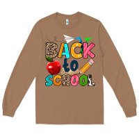 Toasted Coconut back to school Long Sleeve Tee - texasbilliewilder