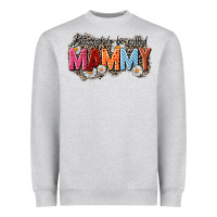 Heather Grey Blessed to be called mammy Heavyweight Sweatshirt - CowGirlArtShop