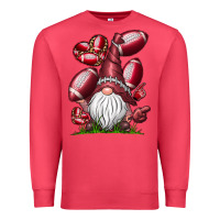 Cardinal American Football Gnome Premium Sweatshirt - CowhideDigitalArt