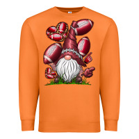 Carrot American Football Gnome Premium Sweatshirt - CowhideDigitalArt