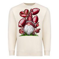 Sandshell American Football Gnome Premium Sweatshirt - CowhideDigitalArt