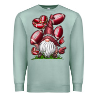 Seafoam American Football Gnome Premium Sweatshirt - CowhideDigitalArt