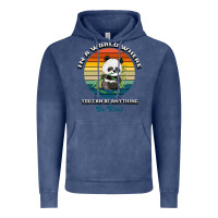 Vintage Denim In a world where you can be anything be kind Vintage Hoodie - Bettercallsaul