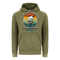 Vintage Olive In a world where you can be anything be kind Vintage Hoodie - Bettercallsaul