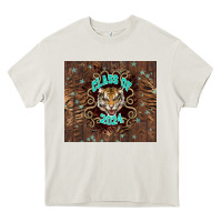 Cream class of 2024 tiger Heavy Core Tee - NancyCooperArtShop