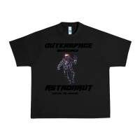 Black Outer Space Adventurer Astronaut Urban Heavy Tee - Bettercallsaul