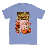 Colony Blue halloween party pig Classic Tee - RanaPortraitStore