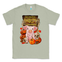 Matcha halloween party pig Classic Tee - RanaPortraitStore