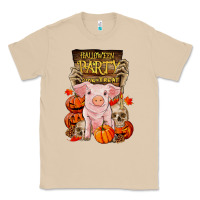 Mushroom halloween party pig Classic Tee - RanaPortraitStore