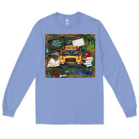 School Bus Back To School Long Sleeve Tee | Teevron