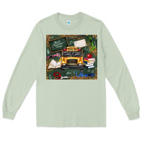 Matcha school bus back to school Long Sleeve Tee - texasbilliewilder