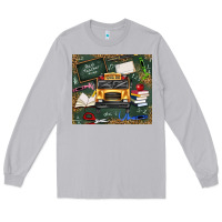 Moon Dust school bus back to school Long Sleeve Tee - texasbilliewilder