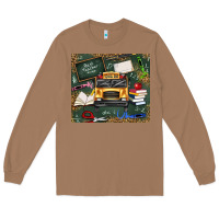 Toasted Coconut school bus back to school Long Sleeve Tee - texasbilliewilder