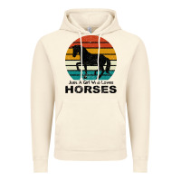 Vintage Artic Just A Girl Who Loves Horses Vintage Hoodie - Bettercallsaul
