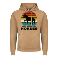 Vintage Camel Just A Girl Who Loves Horses Vintage Hoodie - Bettercallsaul