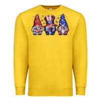 Lemon American Gnomes Premium Sweatshirt - CowhideDigitalArt