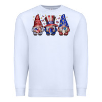 White American Gnomes Premium Sweatshirt - CowhideDigitalArt