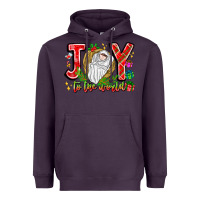 Plum joy to the world Heavyweight Hoodie - CowhideDigitalArt