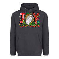 Smoke joy to the world Heavyweight Hoodie - CowhideDigitalArt