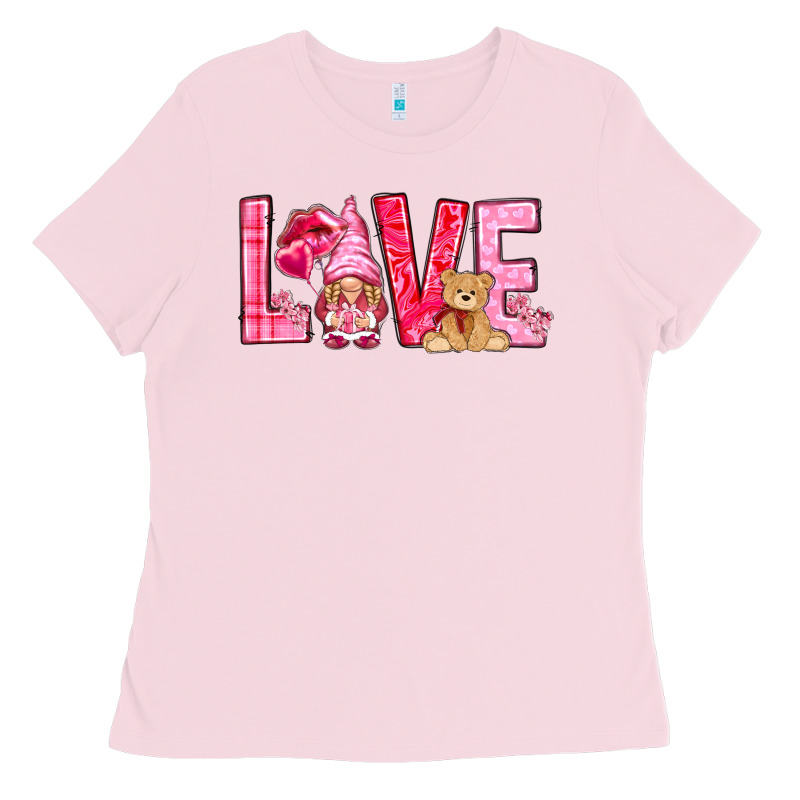 Love With Gnome Ladies Tee by NancyCooperArtShop | Teevron