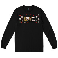 Black for the love of the game baseball Long Sleeve Tee - Jasminsmagicworld
