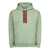 Pigment Oil Green usa flag and cross penwraps Urban Hoodie - Artiststas
