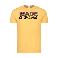 Vintage Mustard Made to Worship Vintage Tee - Bettercallsaul
