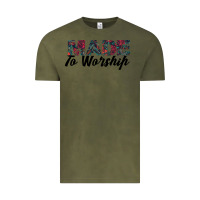 Vintage Olive Made to Worship Vintage Tee - Bettercallsaul