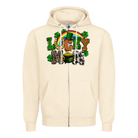 Sandshell lucky mom St. Patricks Day Zipper Hoodie - FaDigitalArtStudio