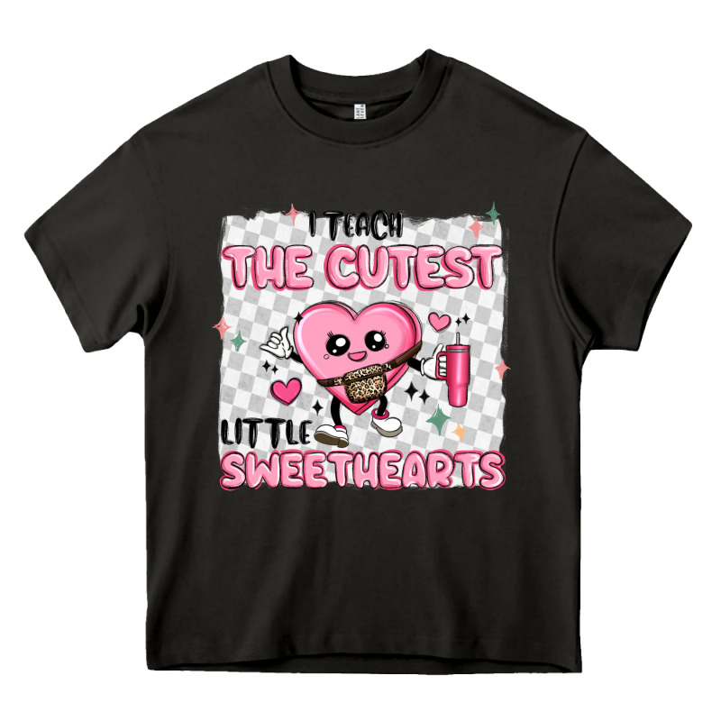 I Teach The Cutest Little Sweethearts Heavy Core Tee by MaliasSmallBusiness | Teevron