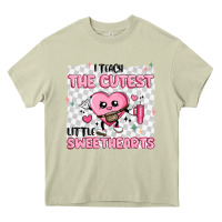Mossy i teach the cutest little sweethearts Heavy Core Tee - MaliasSmallBusiness