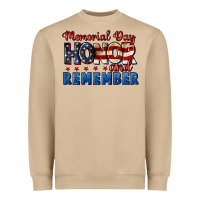 Mushroom Memorial day honor and remember 4th of july Heavyweight Sweatshirt - CowGirlArtShop