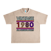 French Oak Vintage 1980 Birthday Urban Heavy Tee - Bettercallsaul