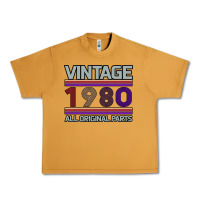 Peanut Butter Vintage 1980 Birthday Urban Heavy Tee - Bettercallsaul