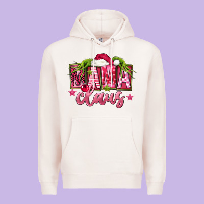 Pink Christmas Mama Claus Premium Hoodie Designed By Fadigitalartstudio