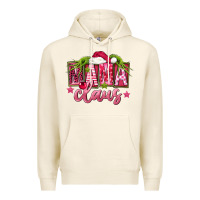 Tofu Pink Christmas Mama Claus Premium Hoodie - FaDigitalArtStudio