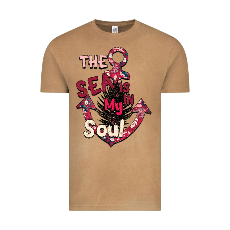 Summer Decor The Sea Is In My Soul Vintage Tee by Bettercallsaul | Teevron