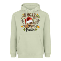 Matcha jingle bell rock black Heavyweight Hoodie - CowhideDigitalArt