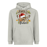 Moon Dust jingle bell rock black Heavyweight Hoodie - CowhideDigitalArt