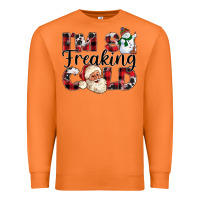 Carrot Im So Freaking Cold Premium Sweatshirt - CowhideDigitalArt
